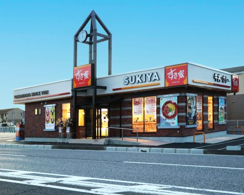 すき家長浜川崎